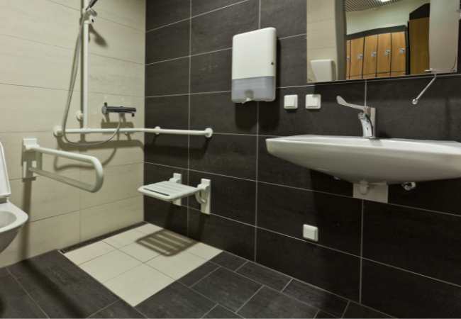 Disabled Shower Installation in Todmorden